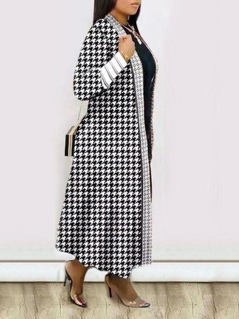 GeoDrop Shoulder Coat - Bela Fils BoutiqueBela Fils Boutique